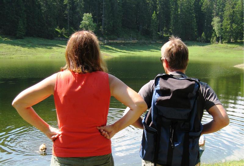 Wanderausflug Familie