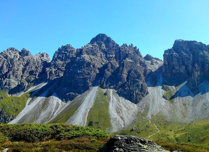 Berge Kalkkögel Alpen