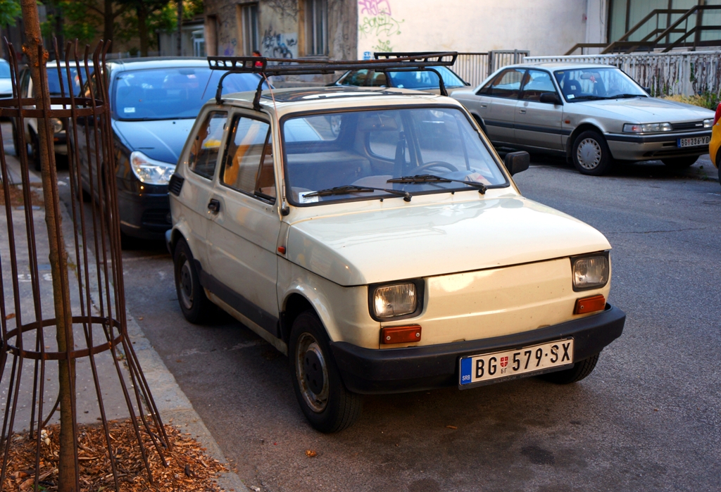 Fiat 126 weiß