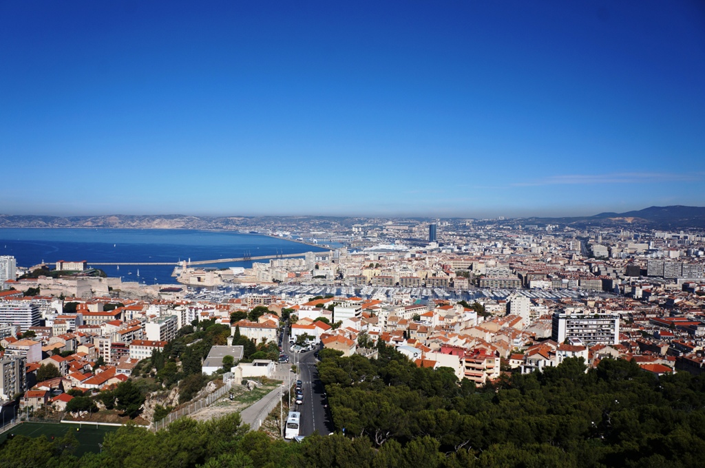 Aussicht Marseille