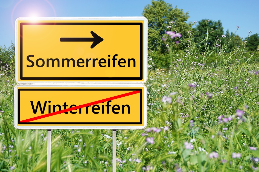 Sommerreifen wechseln