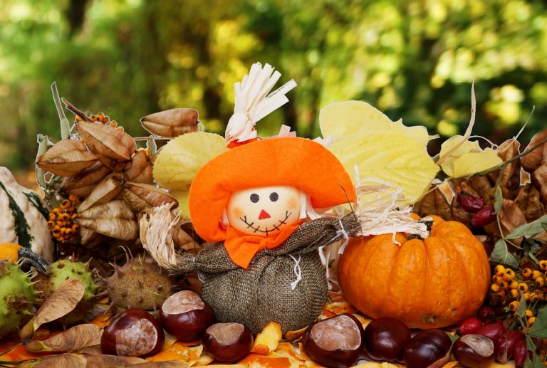 Herbstliche Vogelscheuche Hausflagge Von Morigins – 71,1 X 101,6 Cm, Wetterfest & Farbecht Für Garten & Veranda