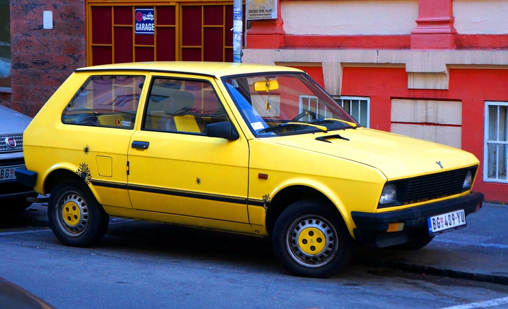 Zastava Yugo 45 gelb