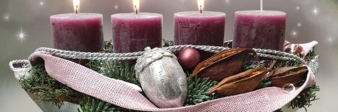 Adventkranz dritter 3 Advent Hintergrund