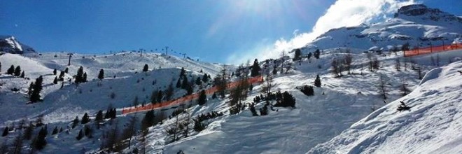 Alpen Berge Schnee Lawinengefahr