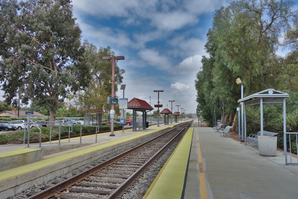 Kalifornien Bahnhof Zug