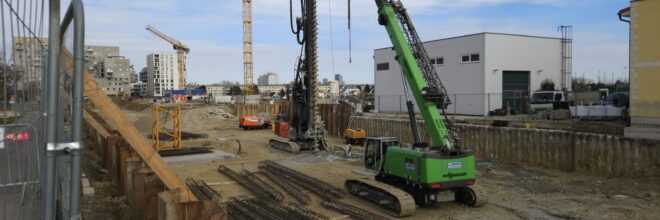 Baustelle Wohngebäude