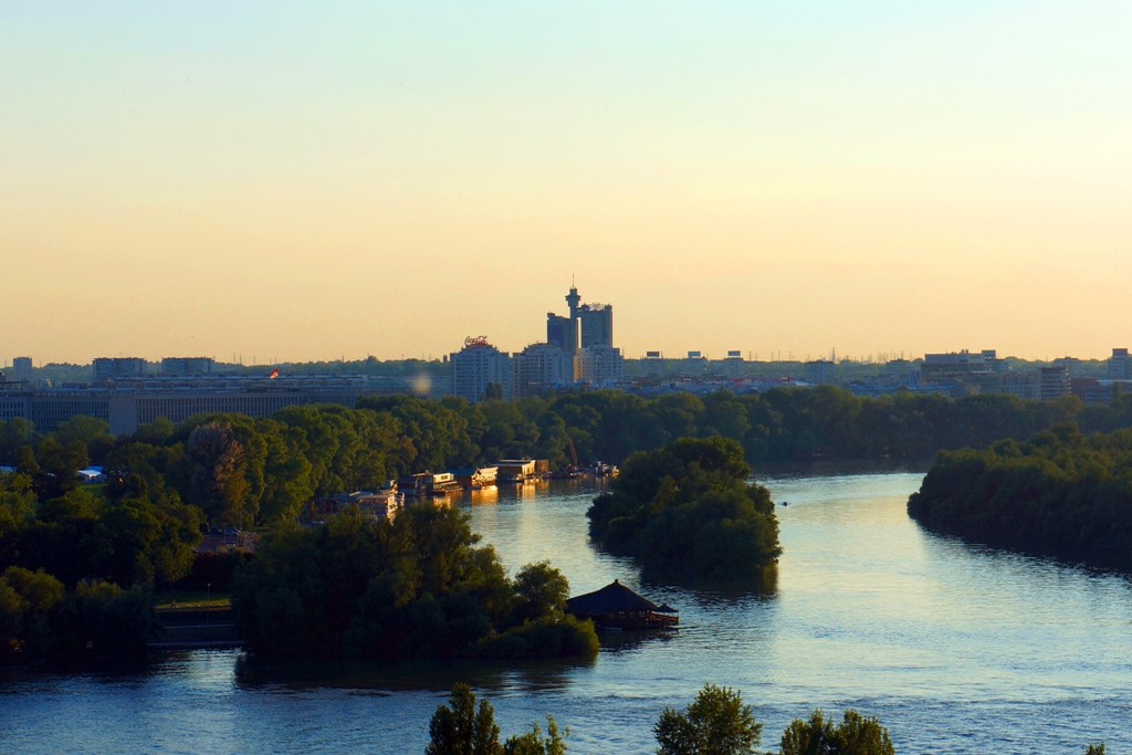 Genex Turm Belgrad Aussicht