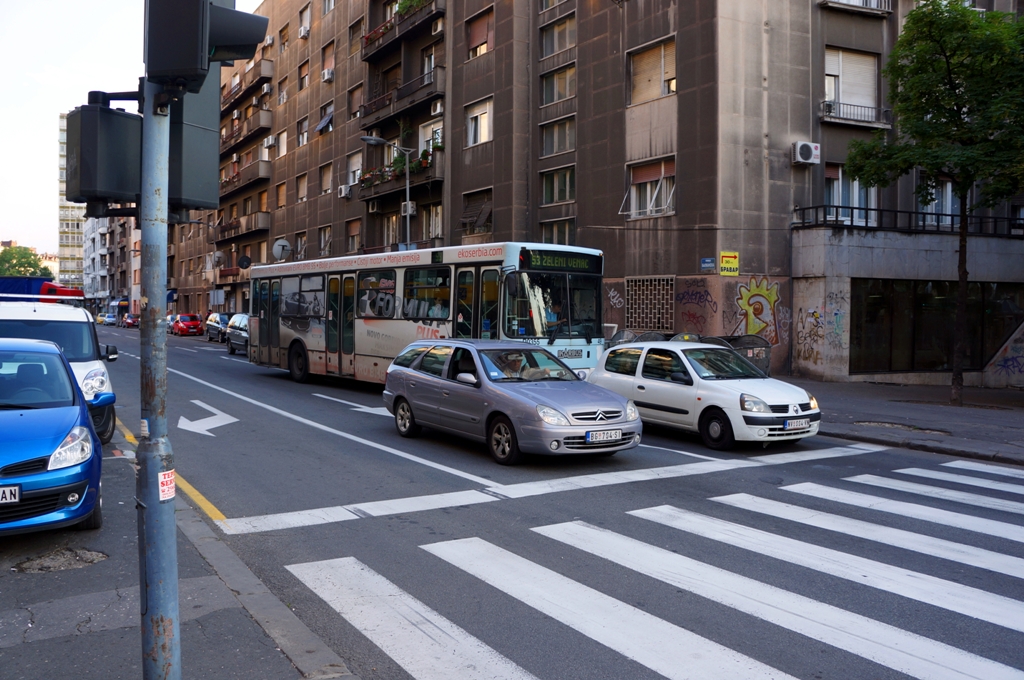 Bus und Verkehr in Belgrad