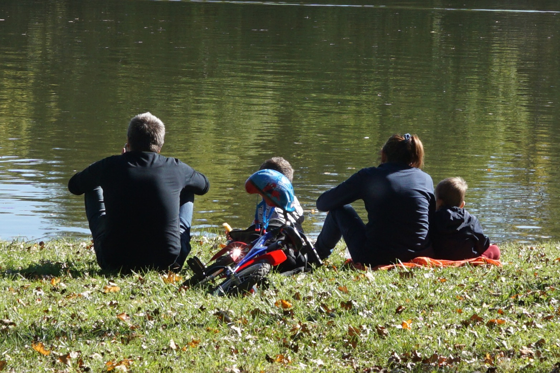 Familienausflug mit Kindern