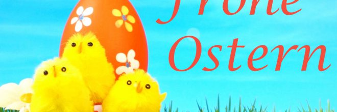 Frohe Ostern Küken Osterei