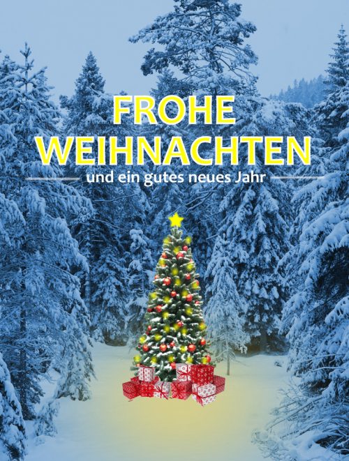 frohe weihnachten hochformat