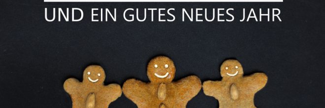 Frohe Weihnachten und ein gutes neues Jahr