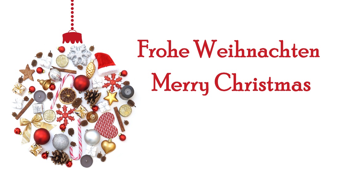 Frohe Weihnachten Weihnachtskugel