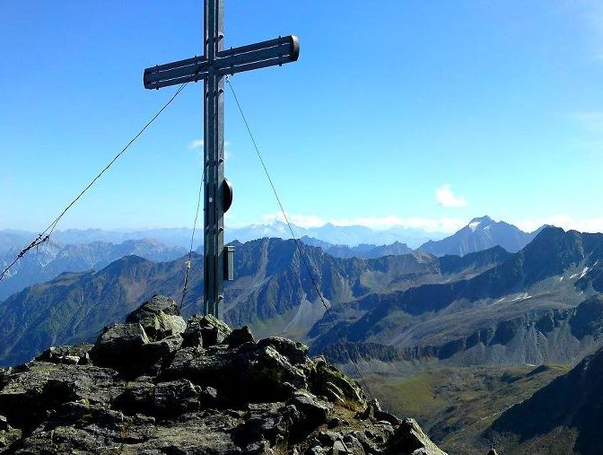 Gipfelkreuz Rinnenspitze