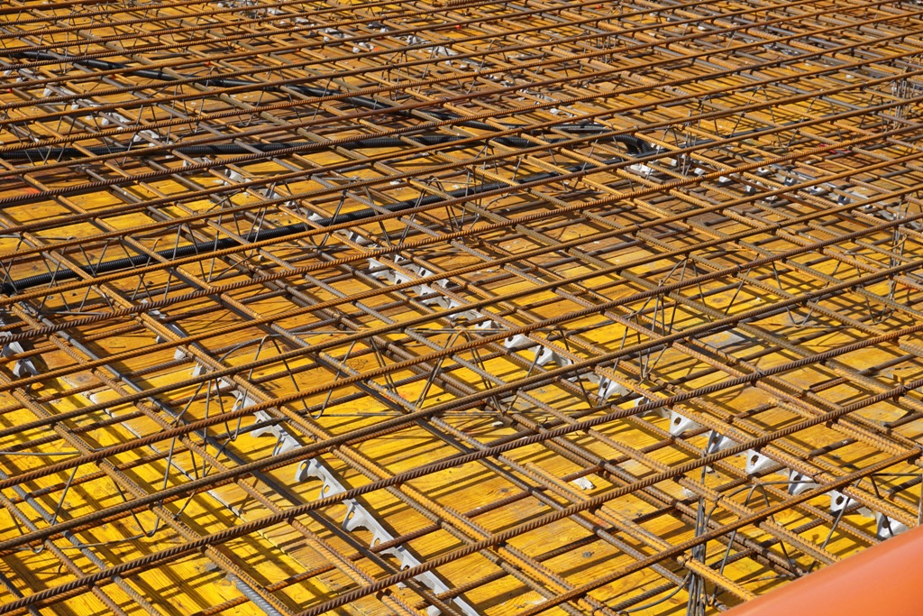 Fundament Gitter Baustelle