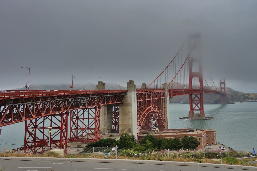 Golden Gate Brücke Nebel