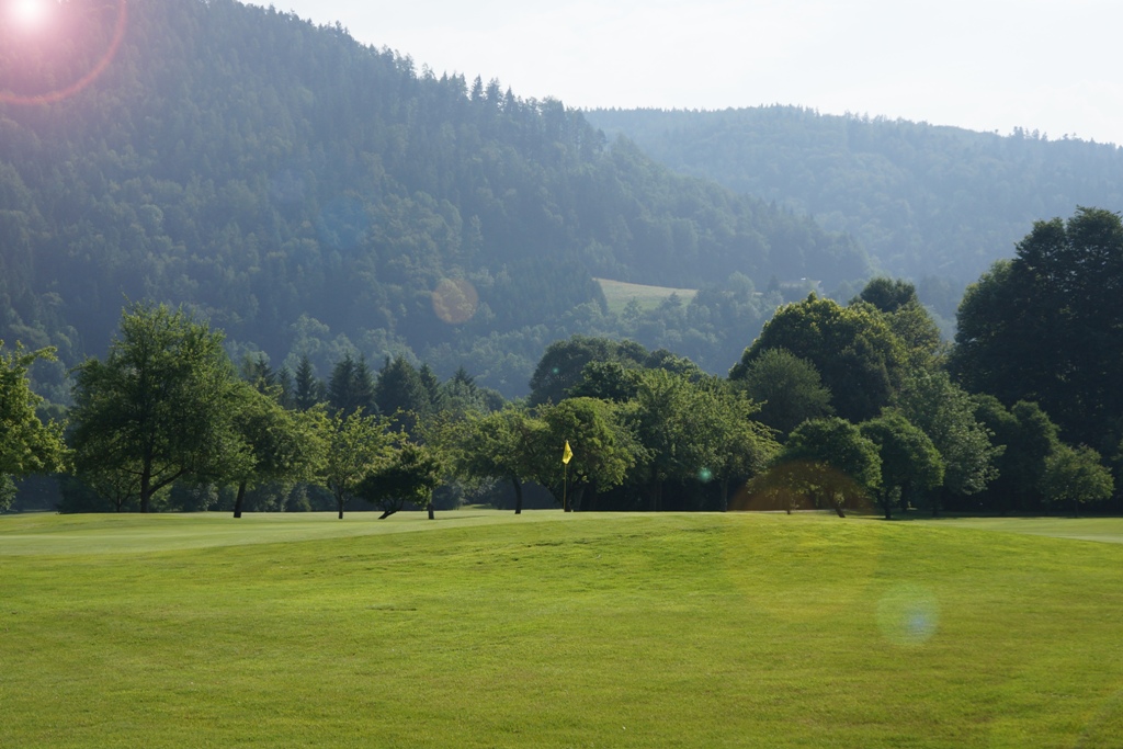 Sonnenschein Golfplatz