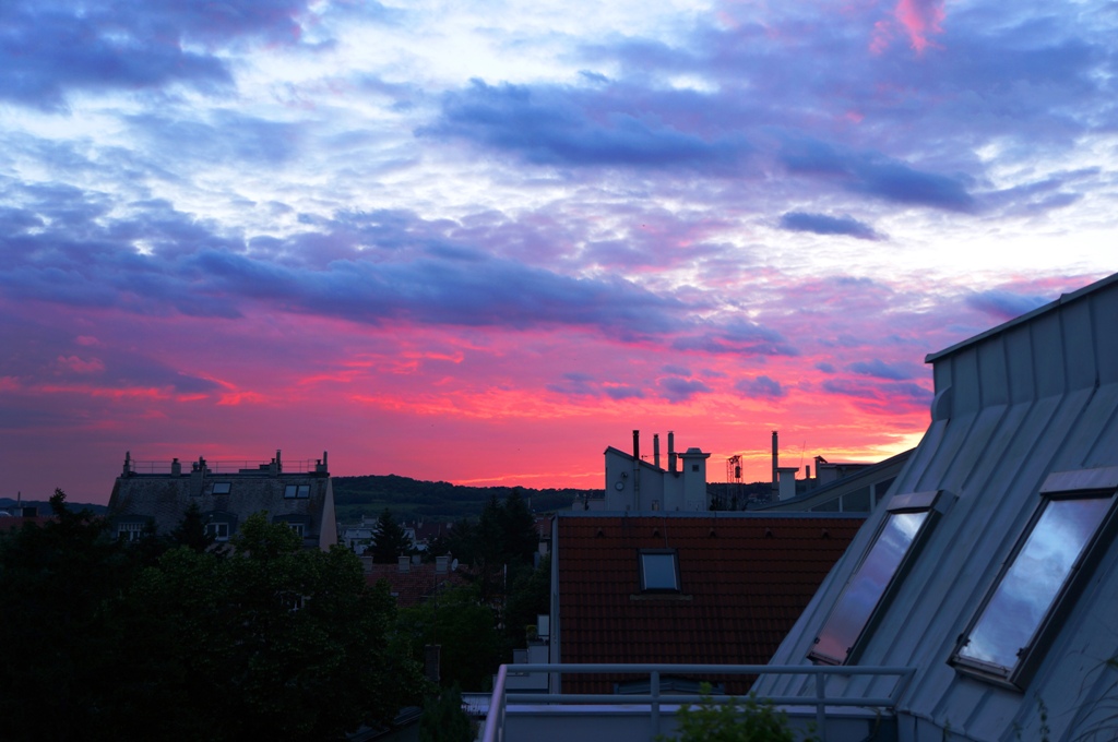 Traumhafter Sonnenuntergang