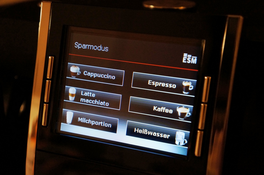 Kaffeemaschine Display