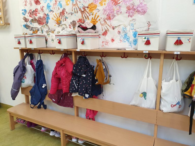Kindergarten Garderobe Ideen: Ordnung und Spaß im Eingangsbereich mit kreativen Ausmalbildern!