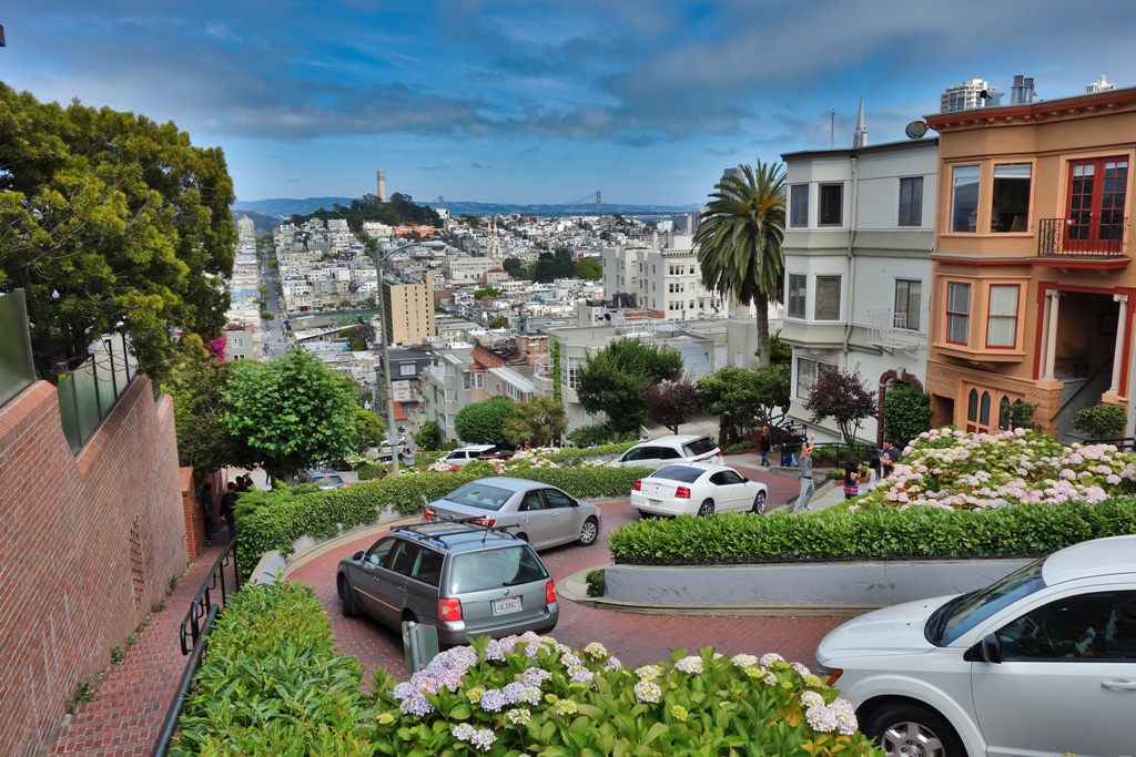 Russin Hill – Lombard Street – San Francisco