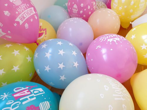 Luftballons Party Hintergrund