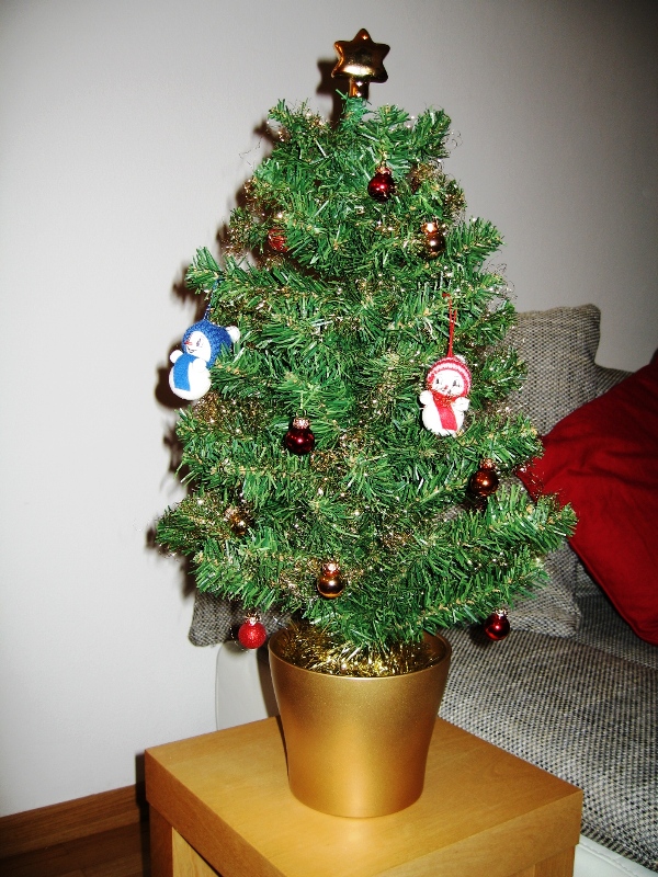 Mini Weihnachtsbaum Tisch