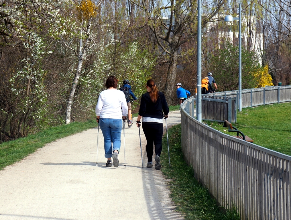 Nordic Walking Spazieren