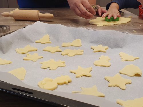 Plätzchen backen