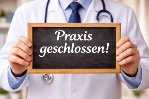 Praxis geschlossen Bilder