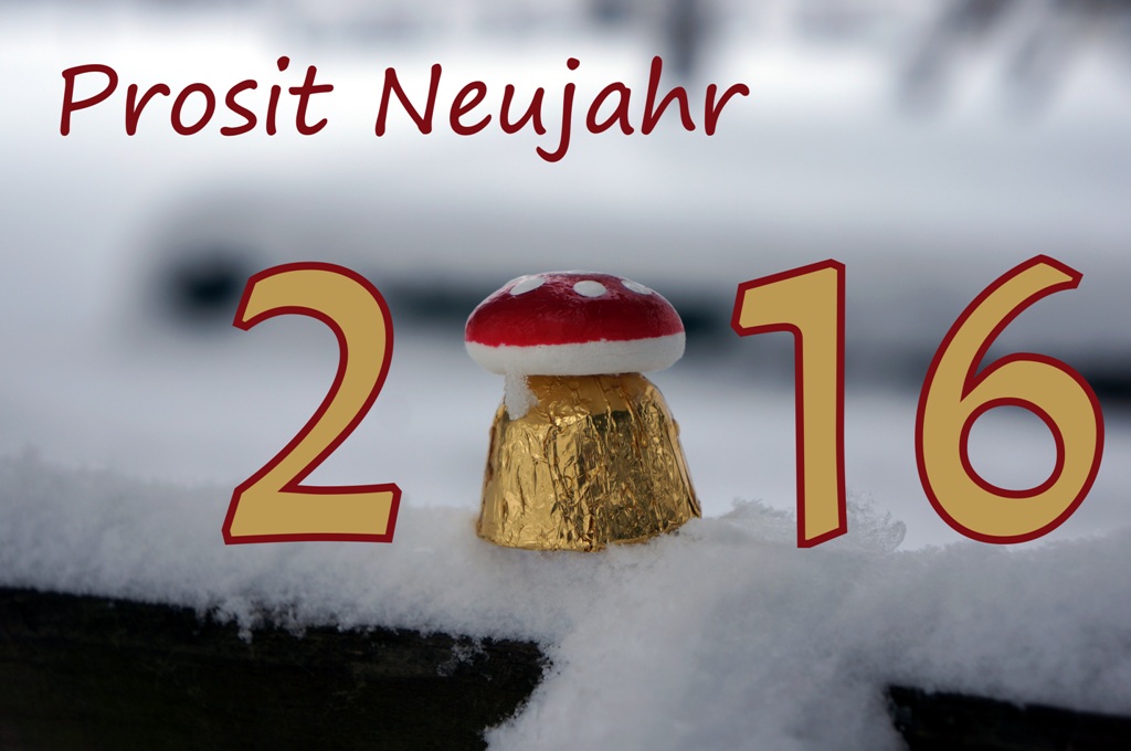 Prosit Neujahr 2016 – Frohes Neues