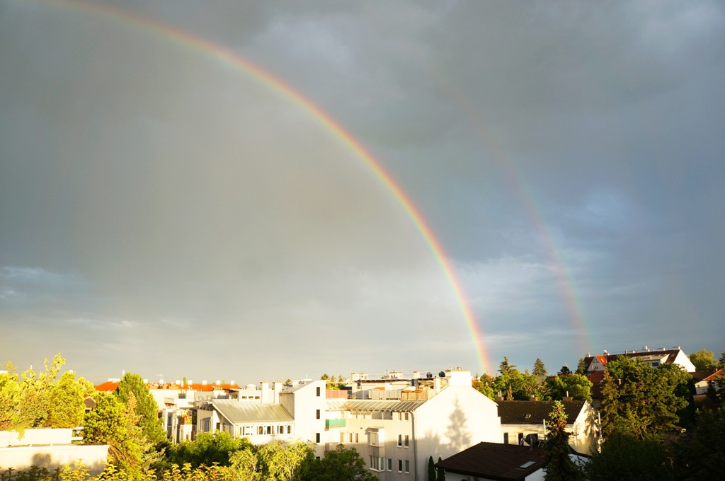 Regenbogen Häuser