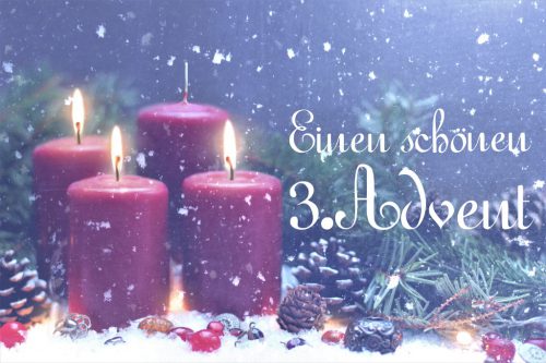 Schöne Adventsbilder 3 Advent