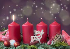 Schönen 1 ersten Adventssonntag Hintergrund