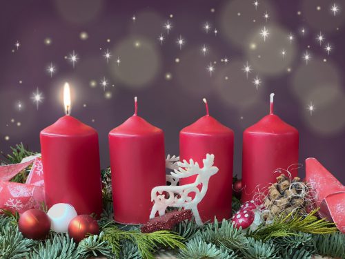 Schönen 1 ersten Adventssonntag Hintergrund