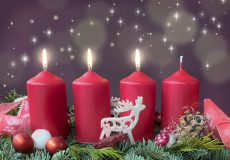 Schönen 3 dritten Adventssonntag Hintergrund