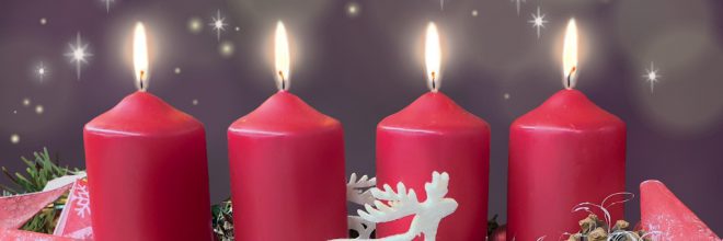 Schönen 4 vierten Adventssonntag Hintergrund