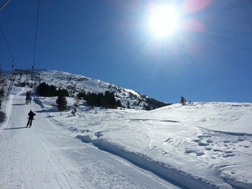 Skifahren Schlepplift Patscherkofel