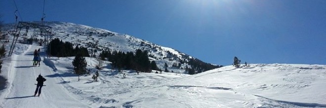 Skifahren Schlepplift Patscherkofel