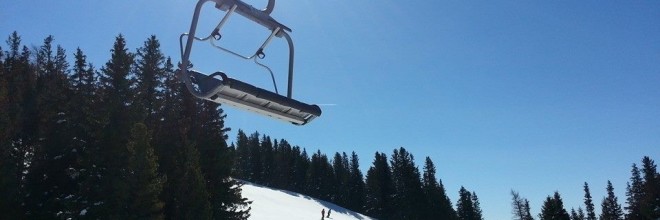 Skifahren Sessellift Patscherkofel