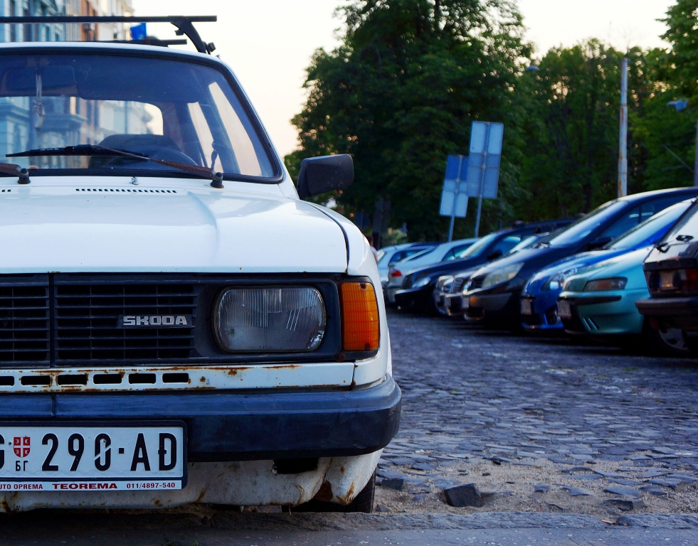 Skoda in Belgrad