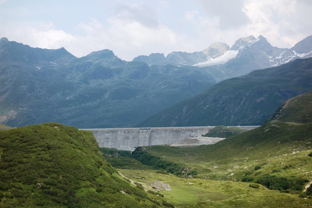 Silvretta Stausee – Staudamm