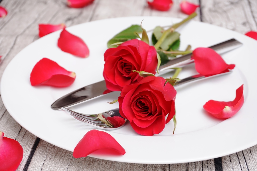 Valentinstag romantisch