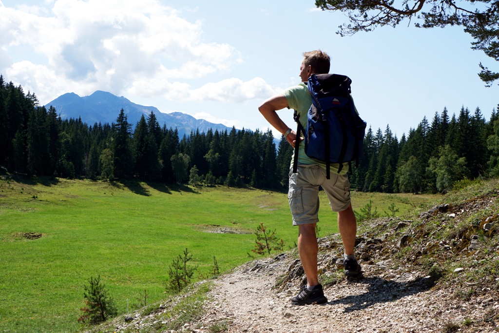 Wandern in den Bergen