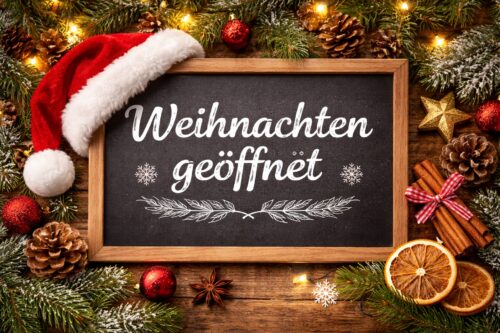 Weihnachten geöffnet Bilder