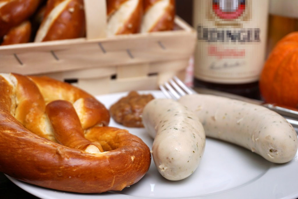 Oktoberfest, Brezel, Weisswurst