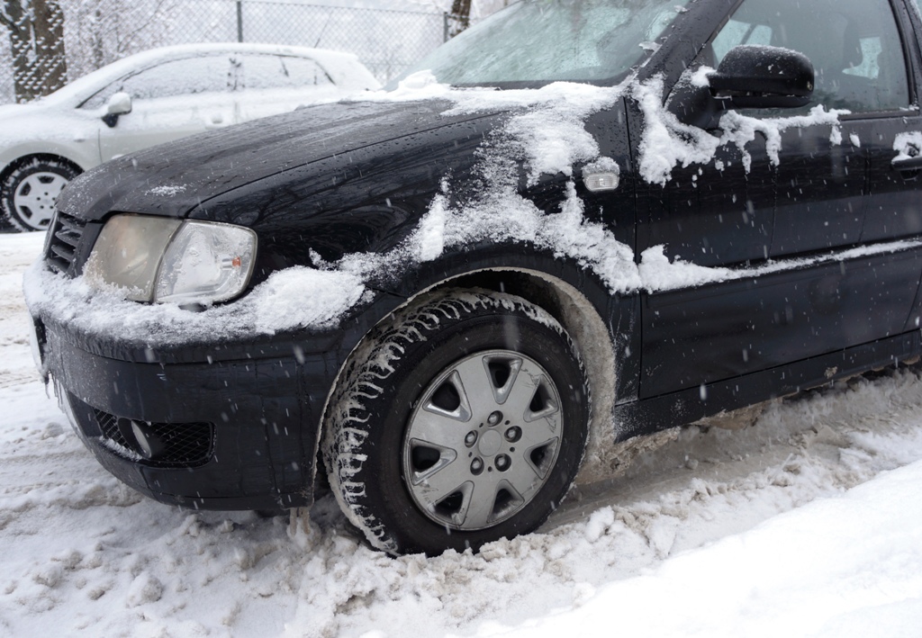 Schneefall Wintereinbruch 1