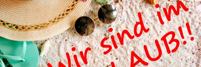 wir sind im urlaub